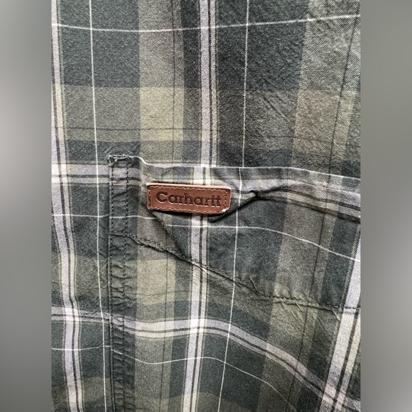 Carhartt button down, men’s 2XL - Picture 3 of 4